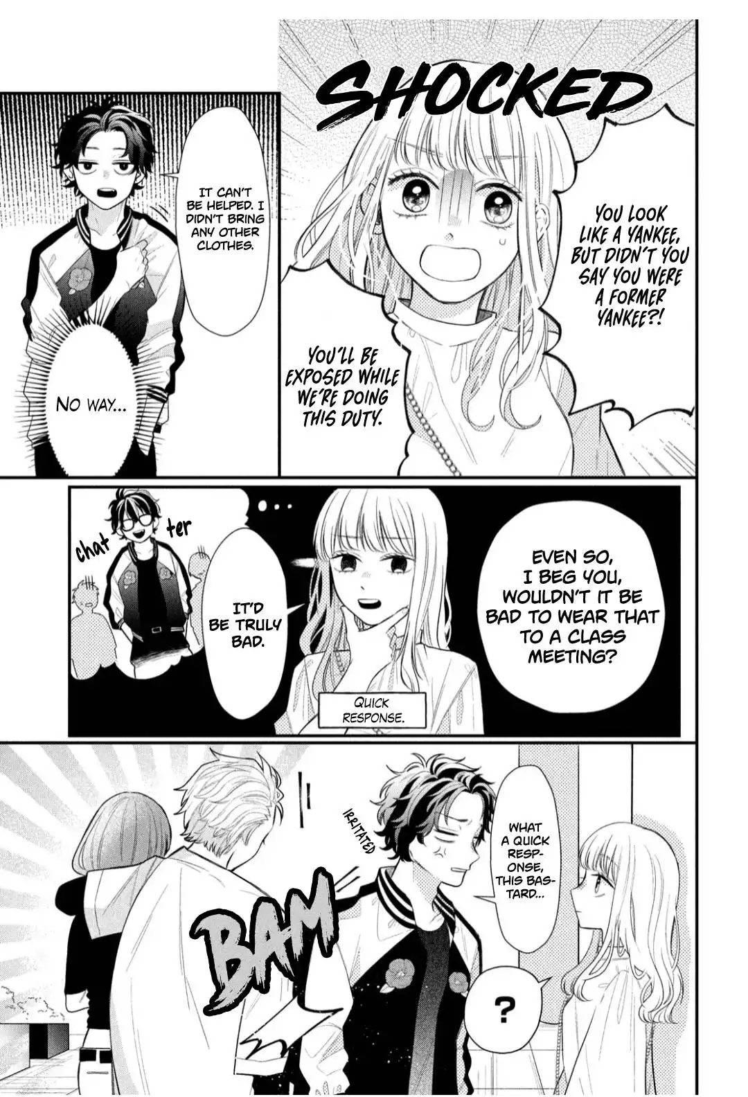 Megane, Tokidoki, Yankee-kun Chapter 3 7